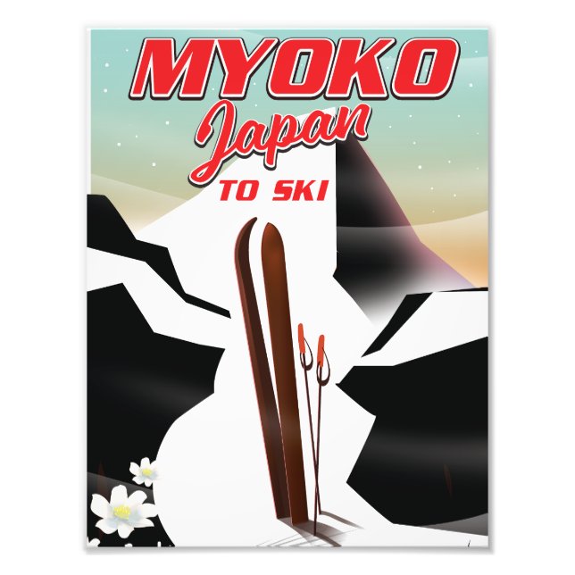 myoko japan ski poster (Vorne)