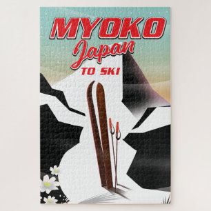 Myoko Japan Skiplakat
