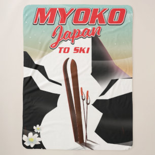 Myoko Japan Skiposter Sherpadecke