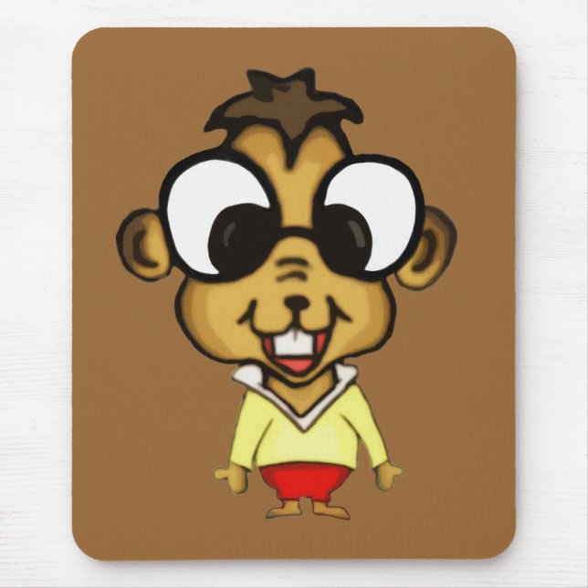 Myopic Chipmunk Mousepad (Vorne)