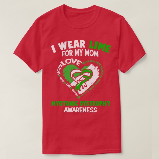 Myotonische Dystrophie Bewusstsein, das ich für me T-Shirt (Design vorne)