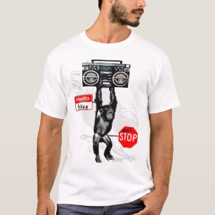 MyPrymate Hip-Hop-Schimpanse T-Shirt