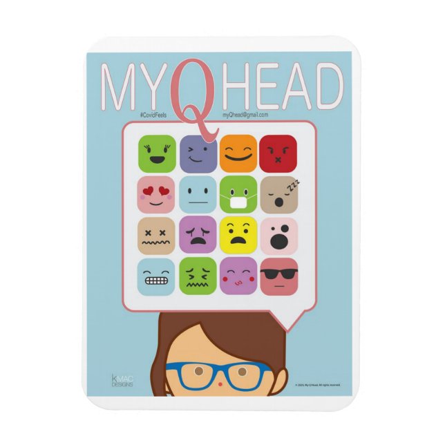 MyQHead Magnet (Vertikal)