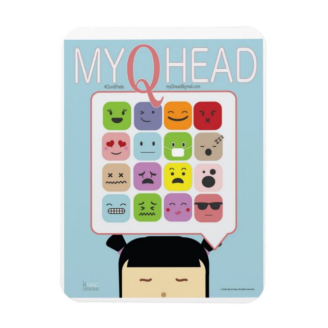 MyQHead Magnet (Vertikal)