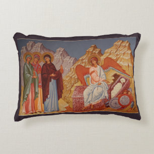 Myrrh tragende Frauen am Grab l Orthodoxe Ikone, Dekokissen