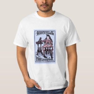 Myrte Corbin das mit Beinen versehene Mädchen vier T-Shirt