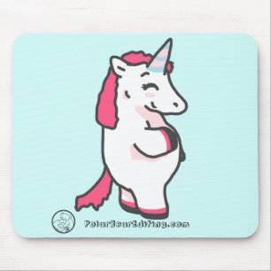 Myrte das Einhorn Mousepad