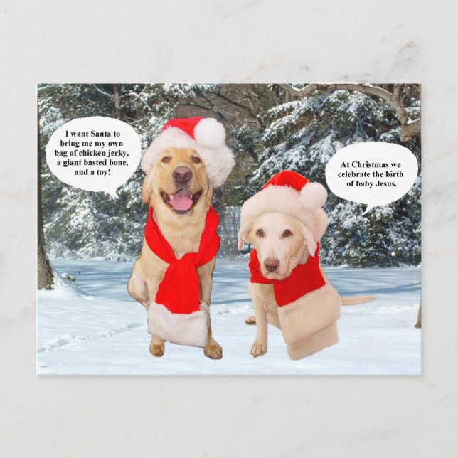 Myrtie & Moses zu Weihnachten (Vorderseite)
