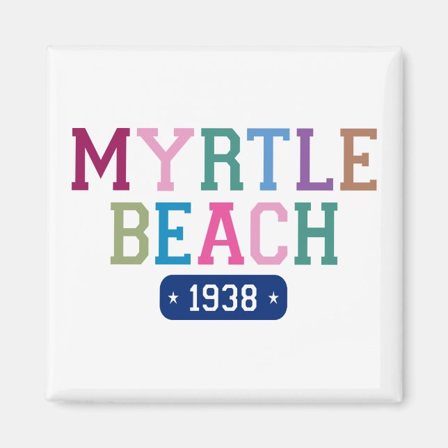 Myrtle Beach 1938 Magnet (Vorne)