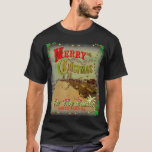 MYRTLE BEACH CHRISTMAS AM STRAND VINTAGE KUNST AM T-Shirt<br><div class="desc">MYRTLE BEACH WEIHNACHTSMITTEL AM STRAND VINTAGE KUNST AUF DER VORDERSEITE .</div>