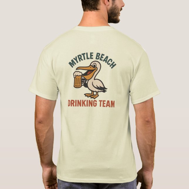 Myrtle Beach Drink Team T-Shirt (Rückseite)