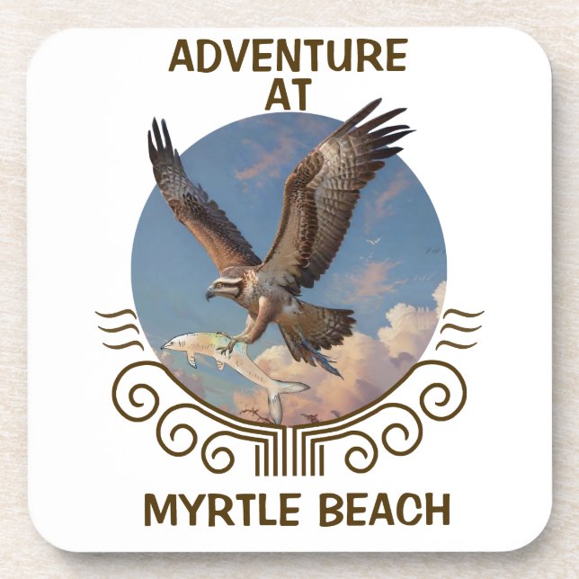 Myrtle Beach Getränkeuntersetzer (Vorderseite)