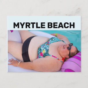 MYRTLE BEACH GROSSE BADEWÜRDE Postkarten
