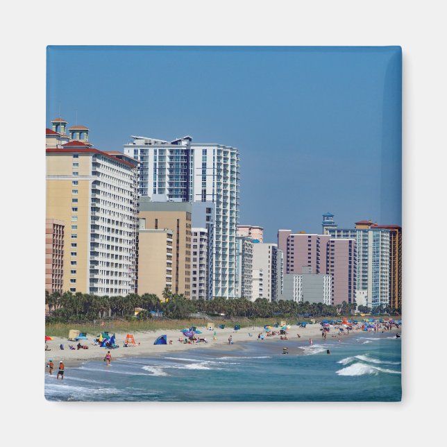 Myrtle Beach Hotels Foto Magnet (Vorne)
