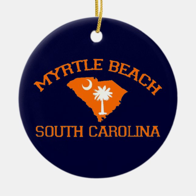 Myrtle Beach. Keramikornament (Vorne)