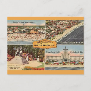 Myrtle Beach Landschaftlich Gruß Postkarte