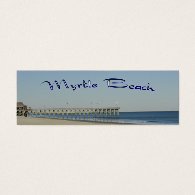 Myrtle Beach Lesezeichen (Vorderseite)