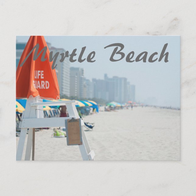 Myrtle Beach Postkarte (Vorderseite)