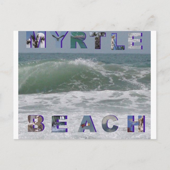 Myrtle Beach Postkarte (Vorderseite)