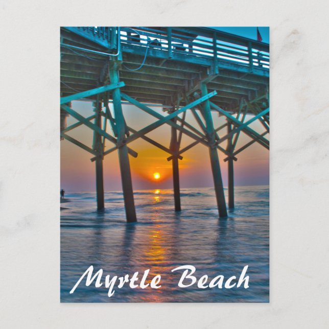 Myrtle Beach Postkarte (Vorderseite)