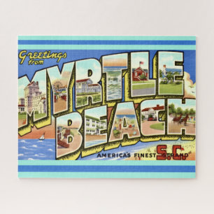 Myrtle Beach Postkarte 16x20 Puzzle