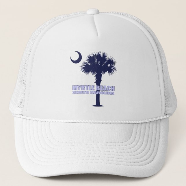 Myrtle Beach SC (P&C) Truckerkappe (Vorderseite)