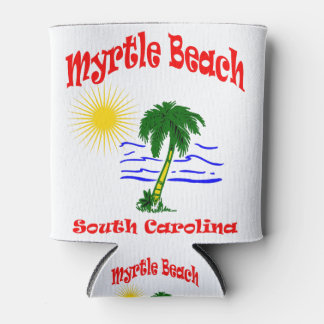 Myrtle Beach SC Palm Tree Water Design Dosenkühler