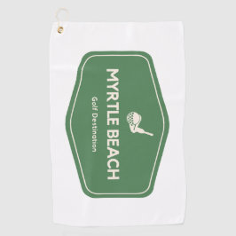 Myrtle Beach South Carolina Golf Zielort Golfhandtuch