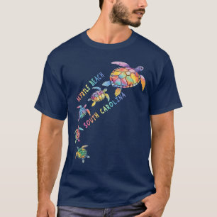 Myrtle Beach South Carolina Meeresschildkrötenlieb T-Shirt