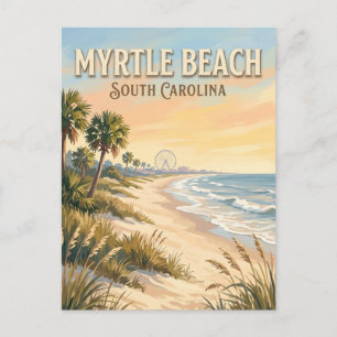 Myrtle Beach South Carolina Postkarte