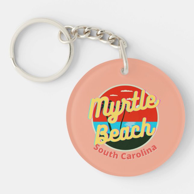 Myrtle Beach South Carolina Retro Sunset (Devant)