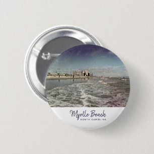 Myrtle Beach South Carolina Vintag Button