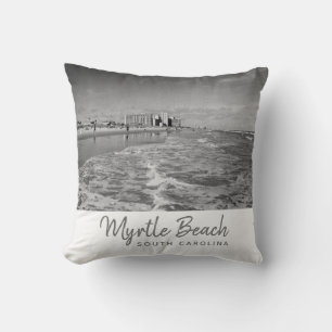 Myrtle Beach South Carolina Vintag Kissen