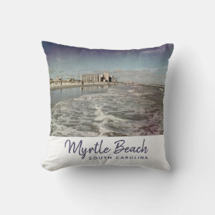 Myrtle Beach South Carolina Vintag Kissen