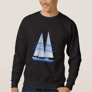 Myrtle Beach South Carolina Wasserboot Sweatshirt