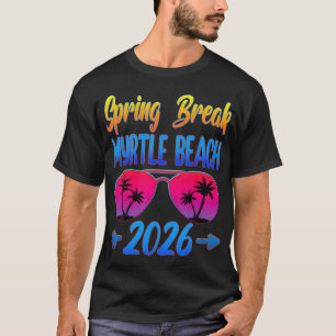 Myrtle Beach Spring Break 2026 Sonnenbrille Strand T-Shirt