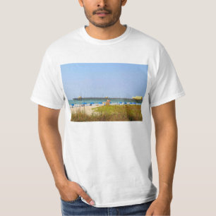 Myrtle Beach Szene auf T-Shirt