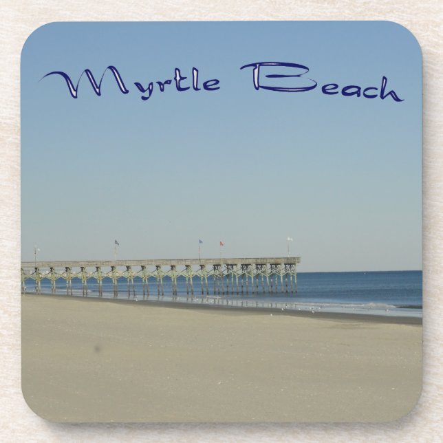 Myrtle Beach Untersetzer (Vorderseite)