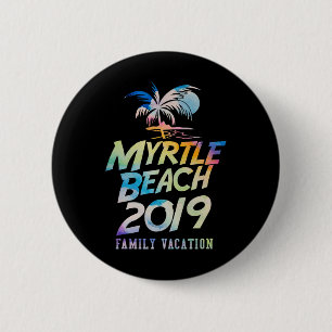 Myrtle Beach Urlaub South Carolina Für Männer Frau Button