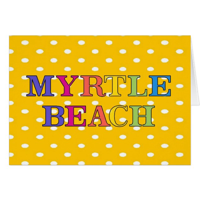 Myrtle- Beachfarben (Vorderseite (Horizontal))
