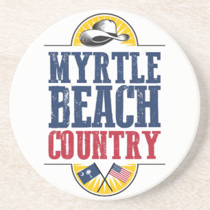 Myrtle- Beachland Getränkeuntersetzer