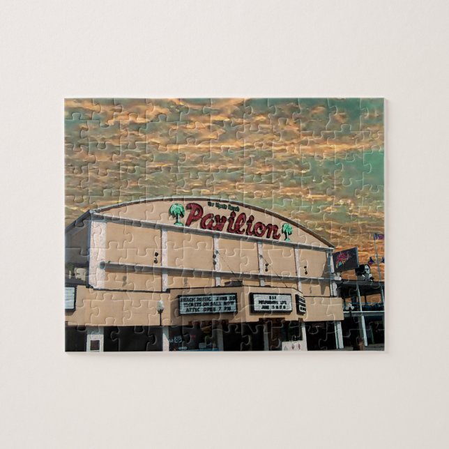 Myrtle- Beachpavillon-Puzzlespiel (Horizontal)