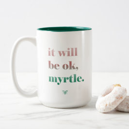 Myrtle Butterfly-Tasse Zweifarbige Tasse