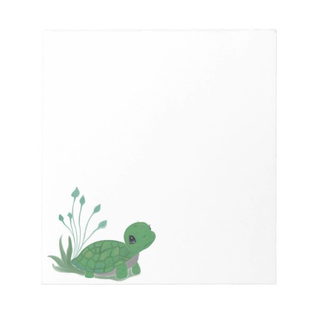 Myrtle die Schildkröte Notizblock (Vorderseite)