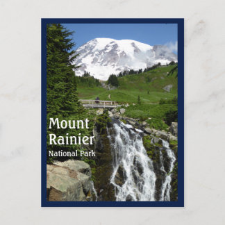 Myrtle Falls (Mount Rainier N.P.) Postkarte