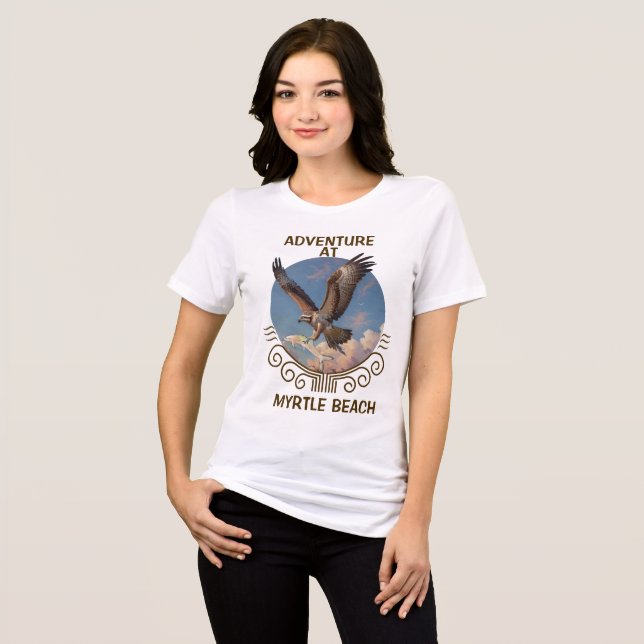 Myrtle Strand Tri-Blend Shirt (Vorderseite voll)