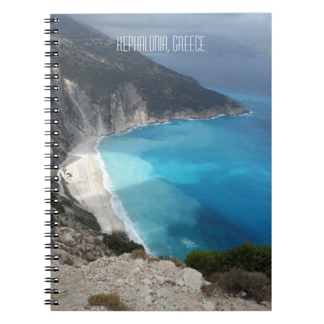 Myrtos Bay Beach Kefalonia Greece Travel Journal (Devant)