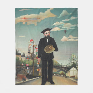Myself: Portrait – Landscape, Henri Rousseau 1890 Fleecedecke