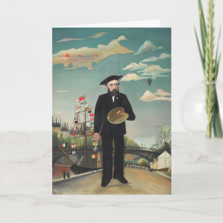 Myself: Portrait – Landscape, Henri Rousseau 1890 Karte