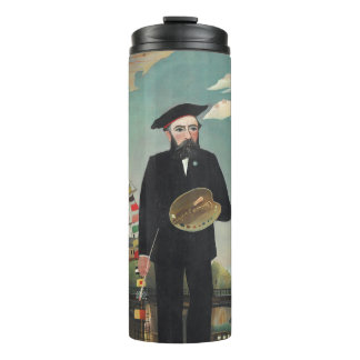 Myself: Portrait – Landscape, Henri Rousseau 1890 Thermosbecher